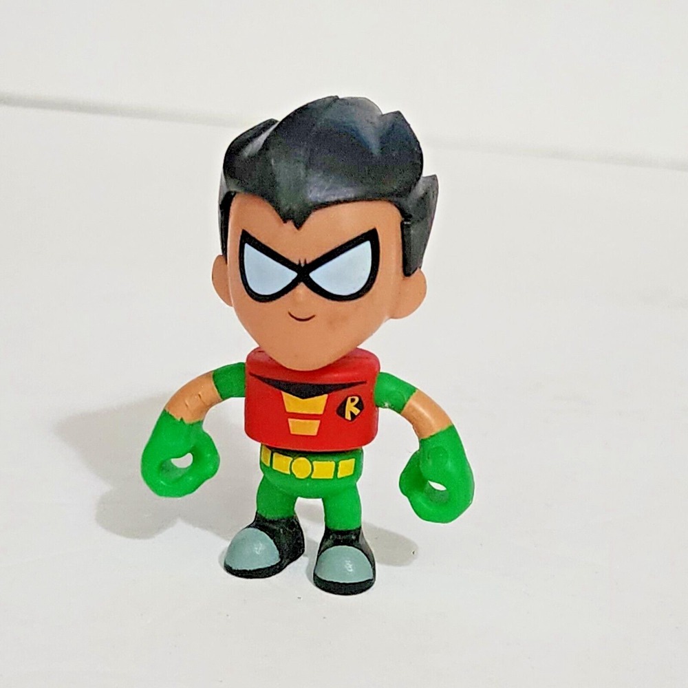 DC Universe Teen Titans Go! ROBIN Mini Action Figure 2" Loose Cake Topper